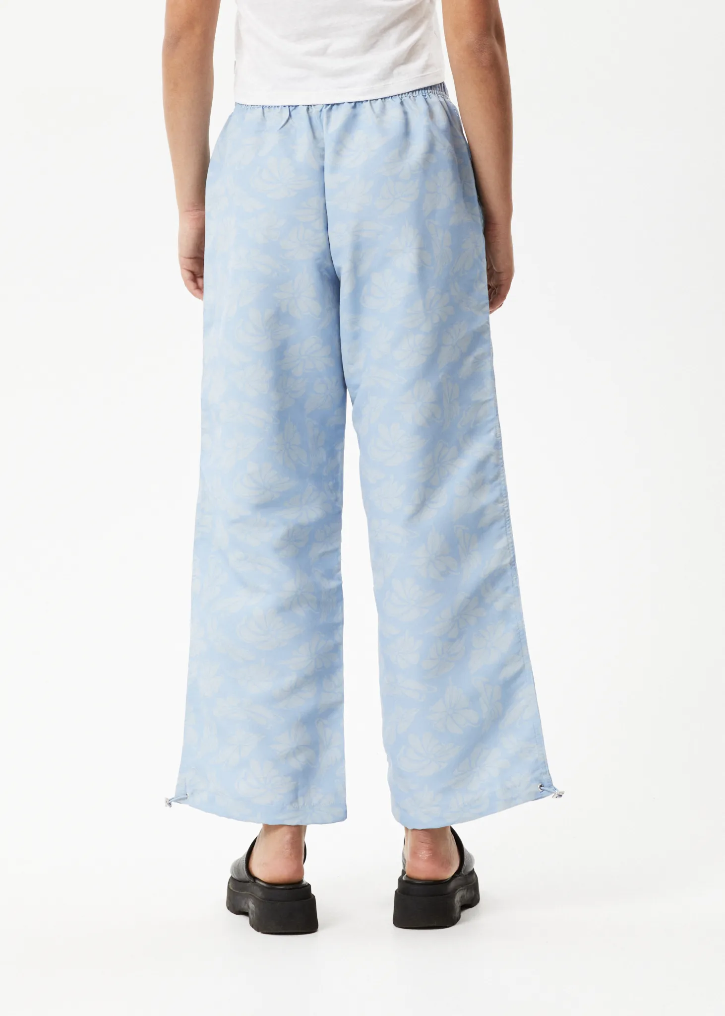 AFENDS Womens Underworld - Spray Pants - Powder Blue