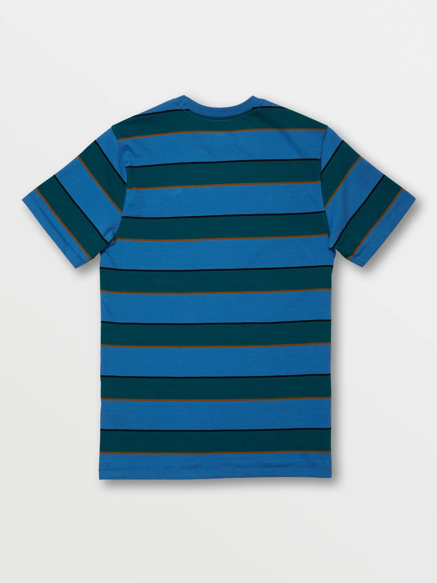 Big Boys Keates Stripe Crew Short Sleeve - Ballpoint Blue