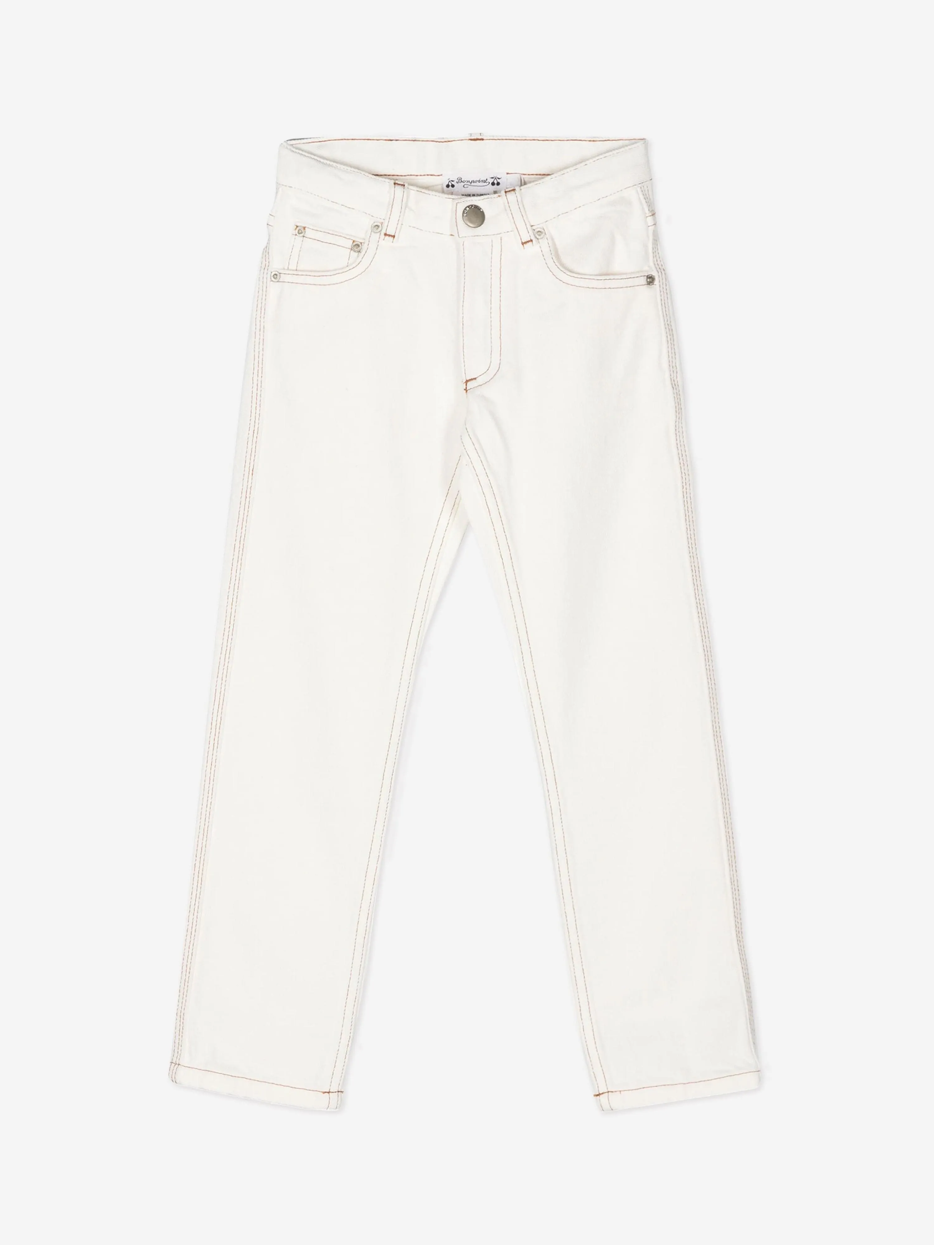 Bonpoint Boys Dewey Trousers in White