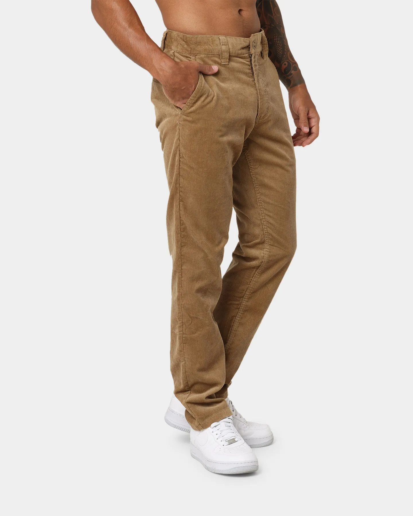 Brixton Choice Chino Pants Khaki Cord