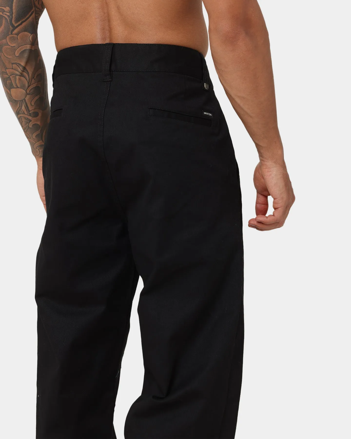 Brixton Choice Chino Relaxed Pants Black