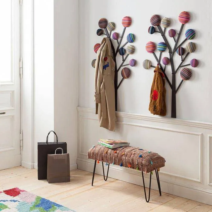 Bubble Multicolour Tree Coat Rack