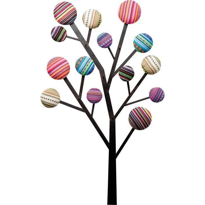 Bubble Multicolour Tree Coat Rack