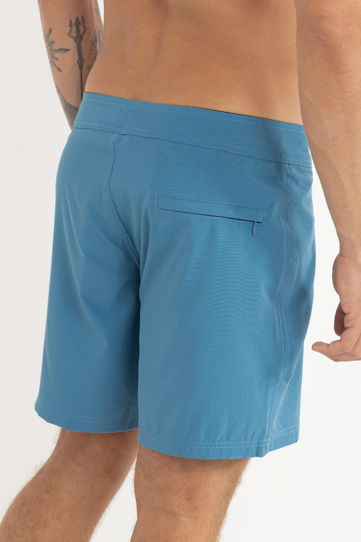 Classic Stretch Trunk Mineral Blue