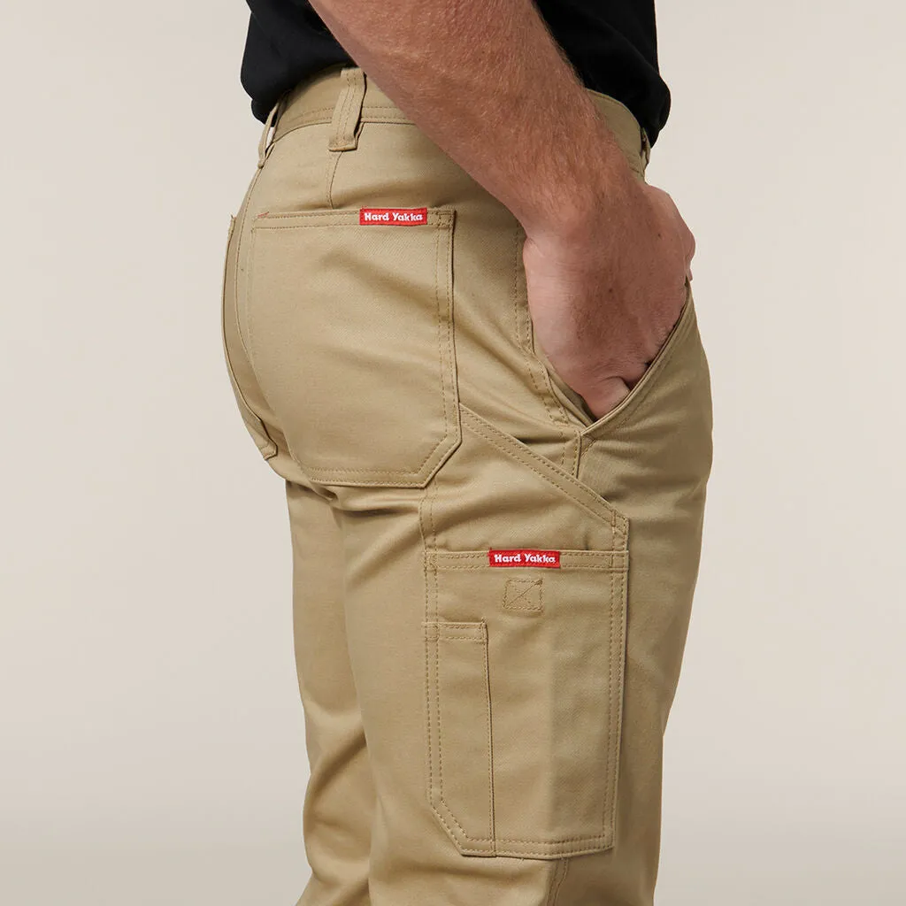 Core Relaxed Fit Stretch Cargo Work Pant - Y02597 (Khaki)