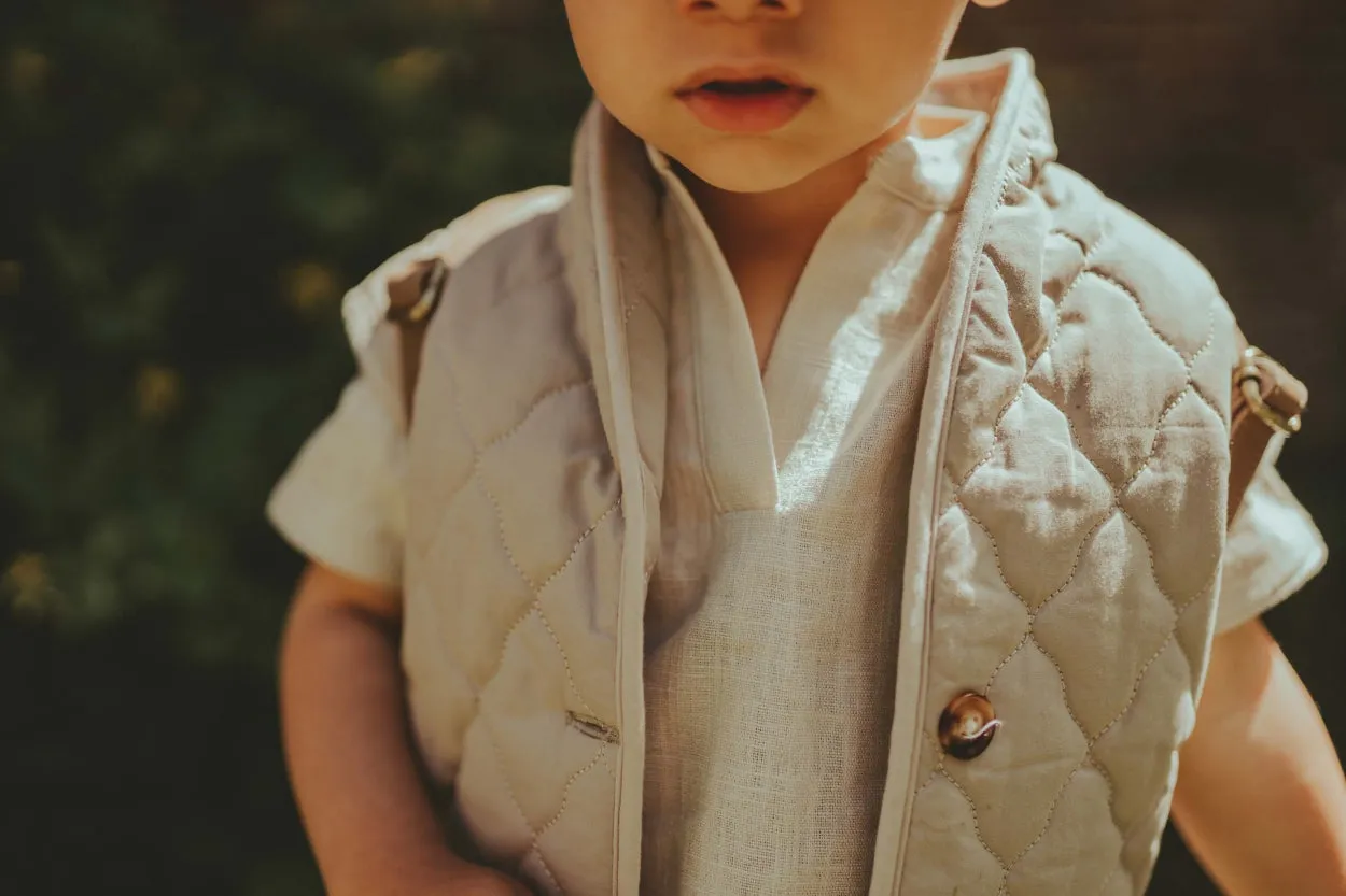 David Linen Shirt | Sand Beige