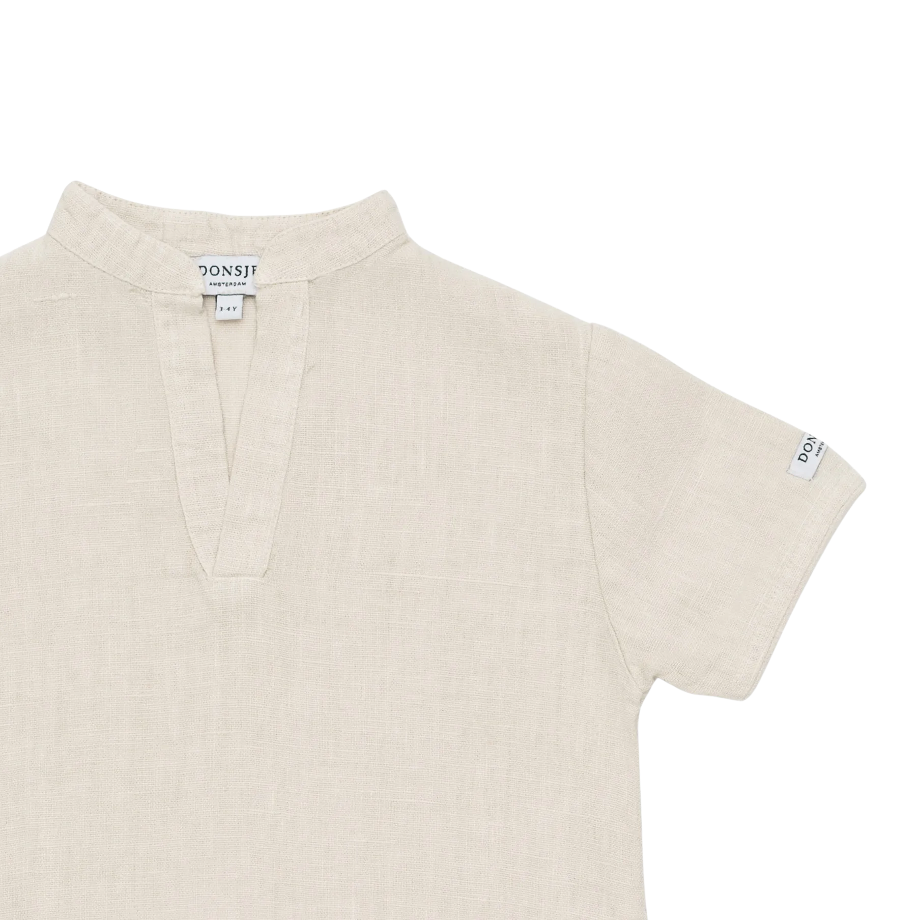 David Linen Shirt | Sand Beige