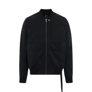 DRKSHDW Lido Flight Padded Bomber Jacket in Black