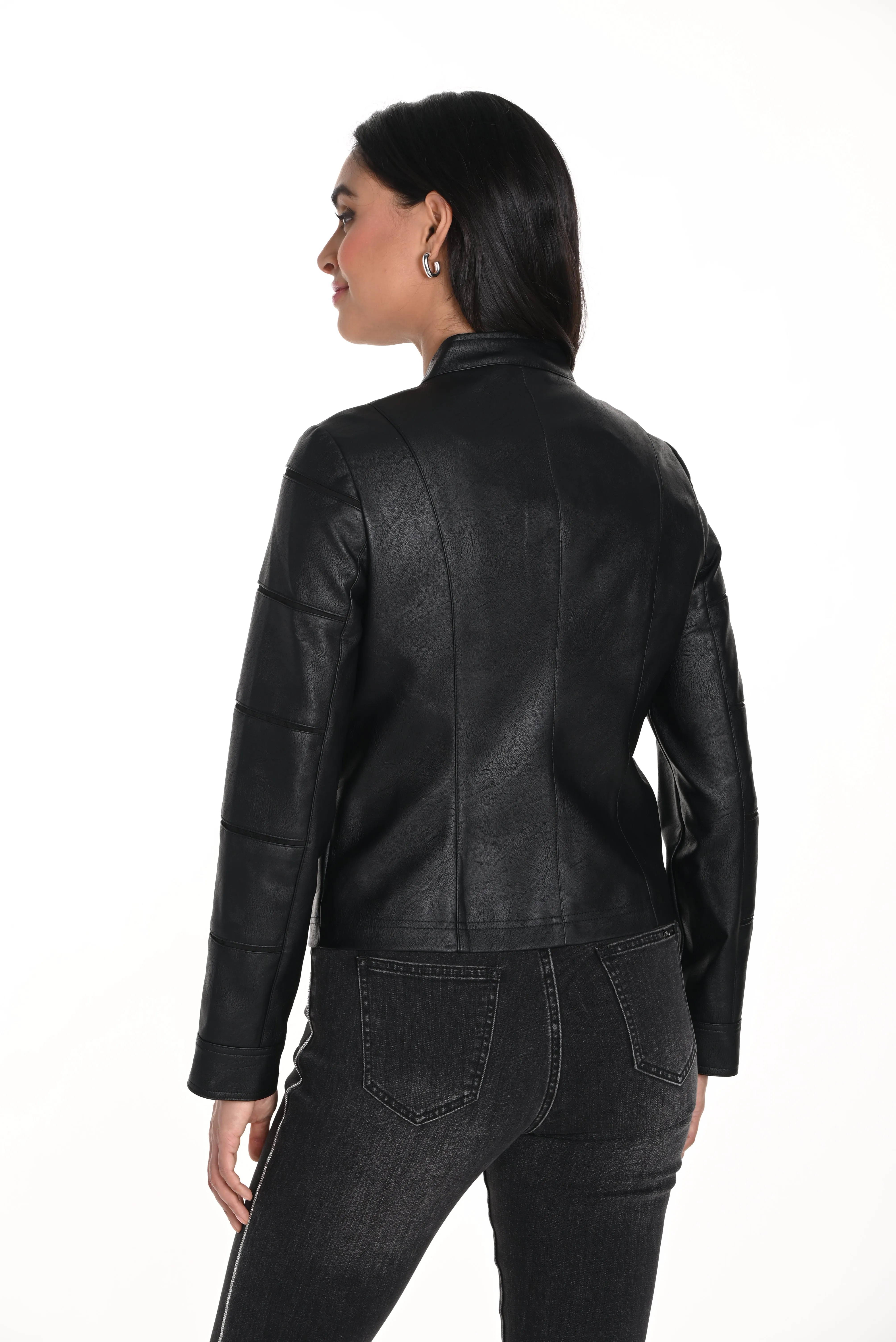 Edgy Leather Jacket