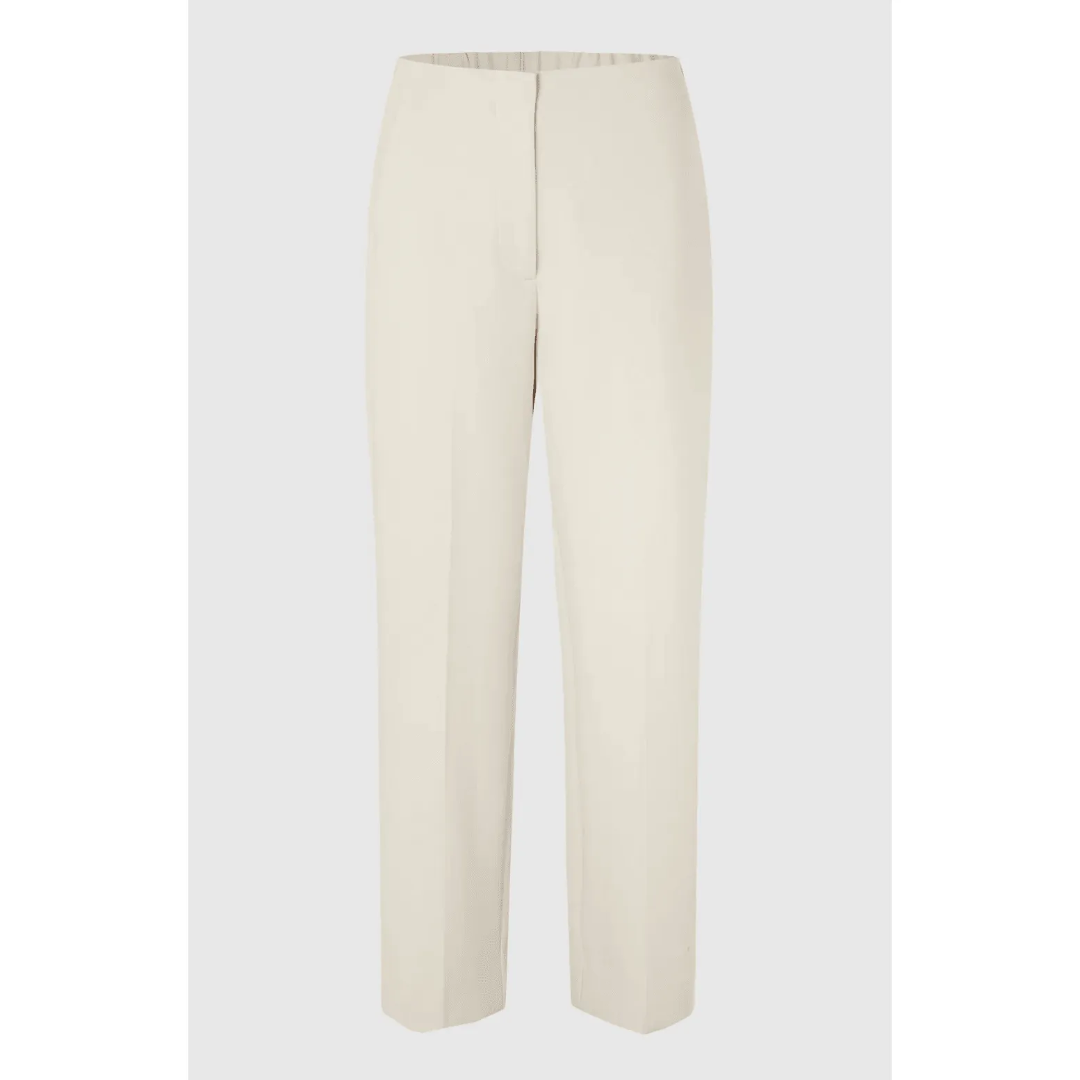 Evie Classic Pants Cream/French Oak