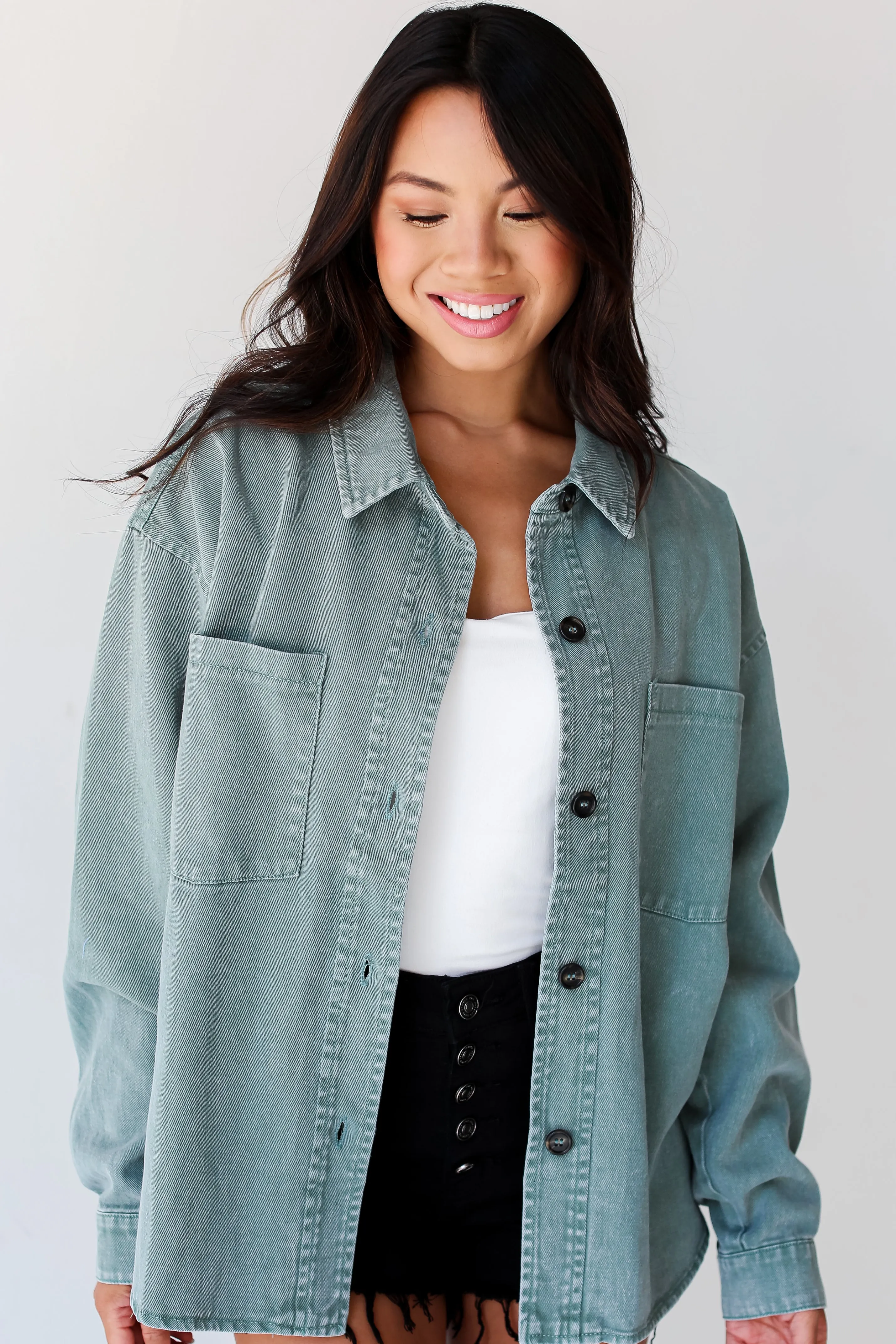 FINAL SALE - Ready To Charm Denim Jacket