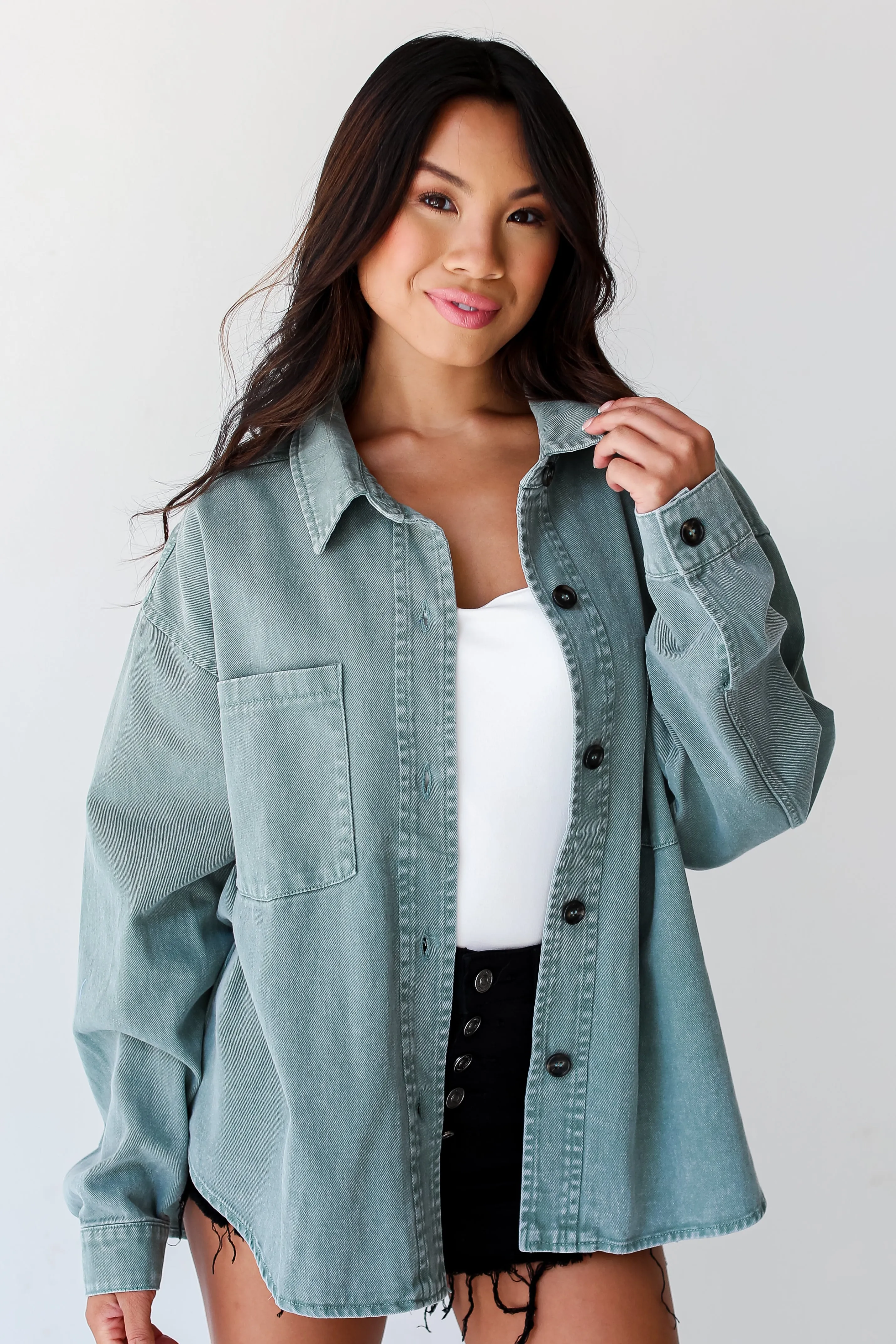 FINAL SALE - Ready To Charm Denim Jacket