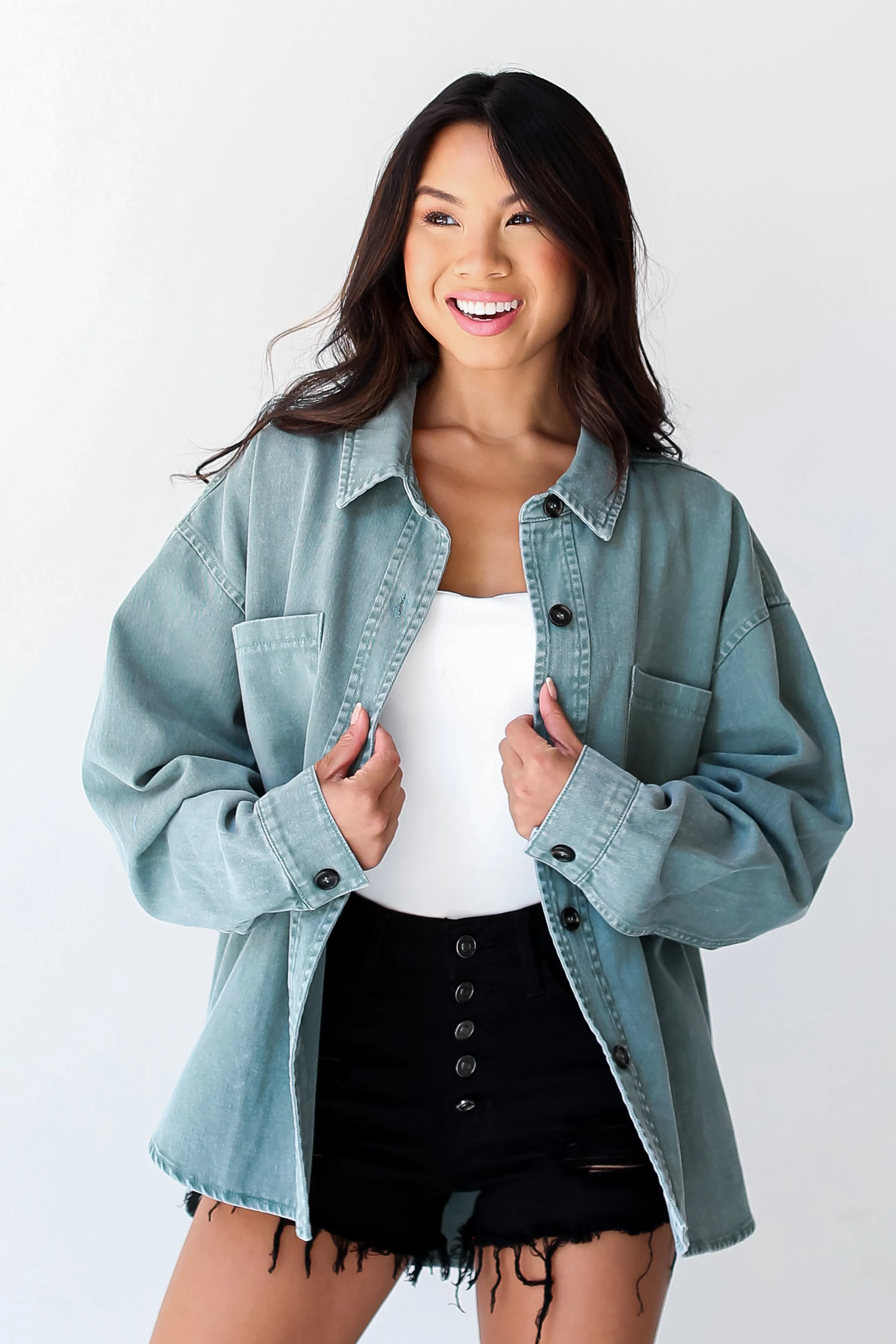 FINAL SALE - Ready To Charm Denim Jacket