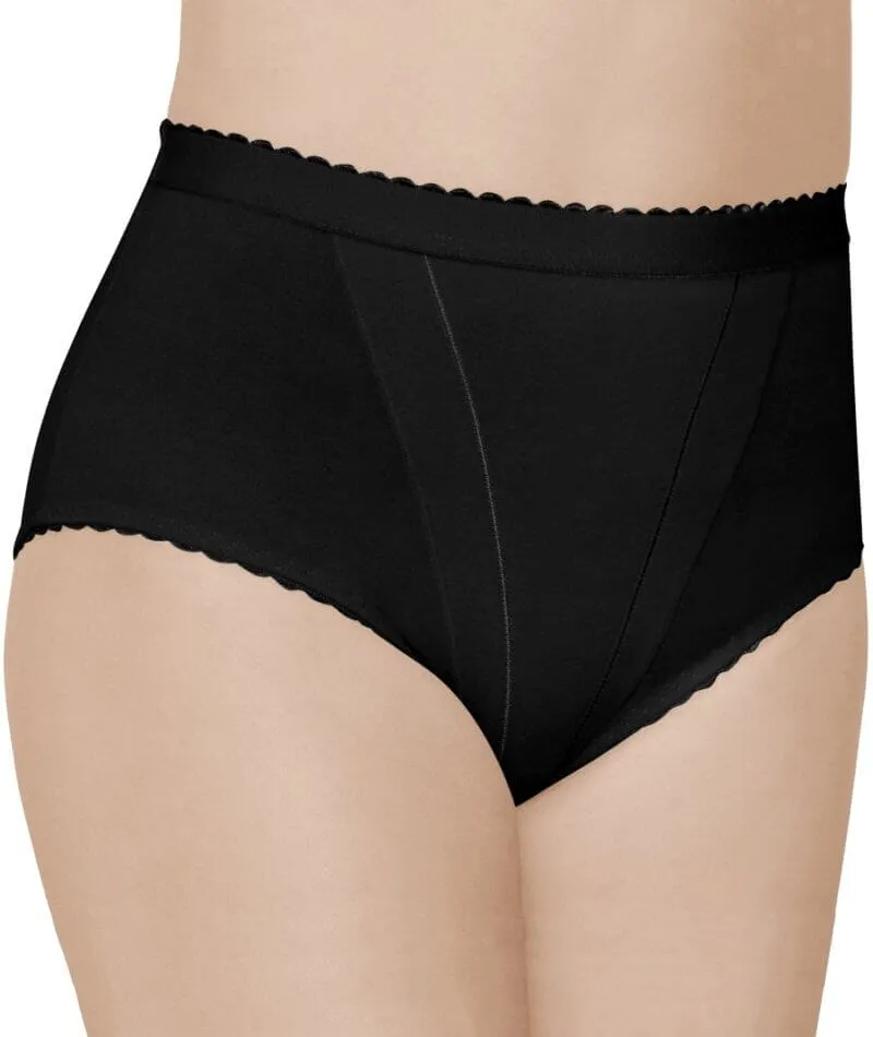 Form Flex® Single Medium Control Cotton Shaping Panty - Black