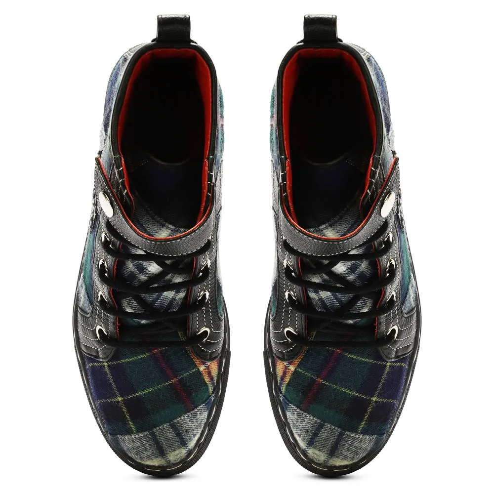 Green Tartans High_Tops for Men (discontinued)