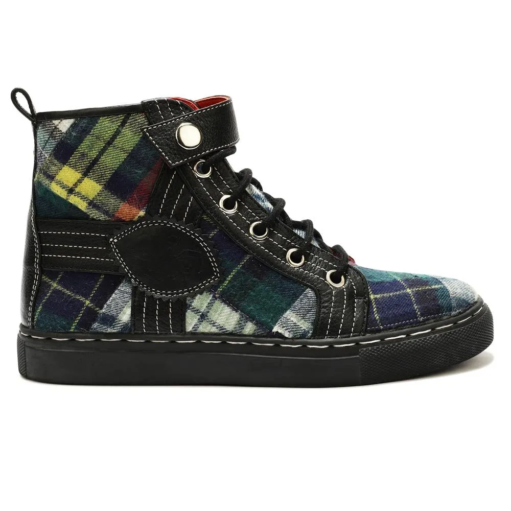 Green Tartans High_Tops for Men (discontinued)