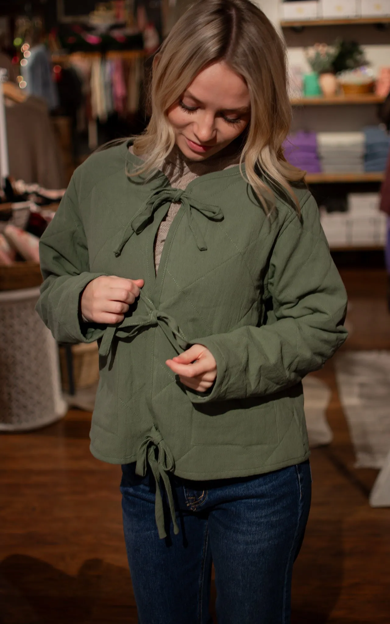 Kale Quilted Jacket