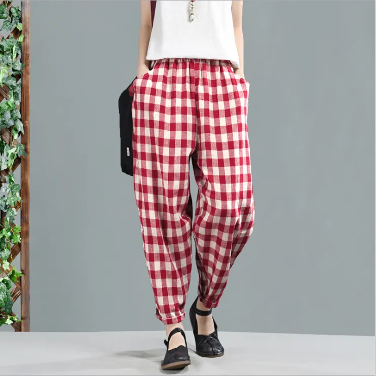 Linen Summer Women Casual Pants LPP97136