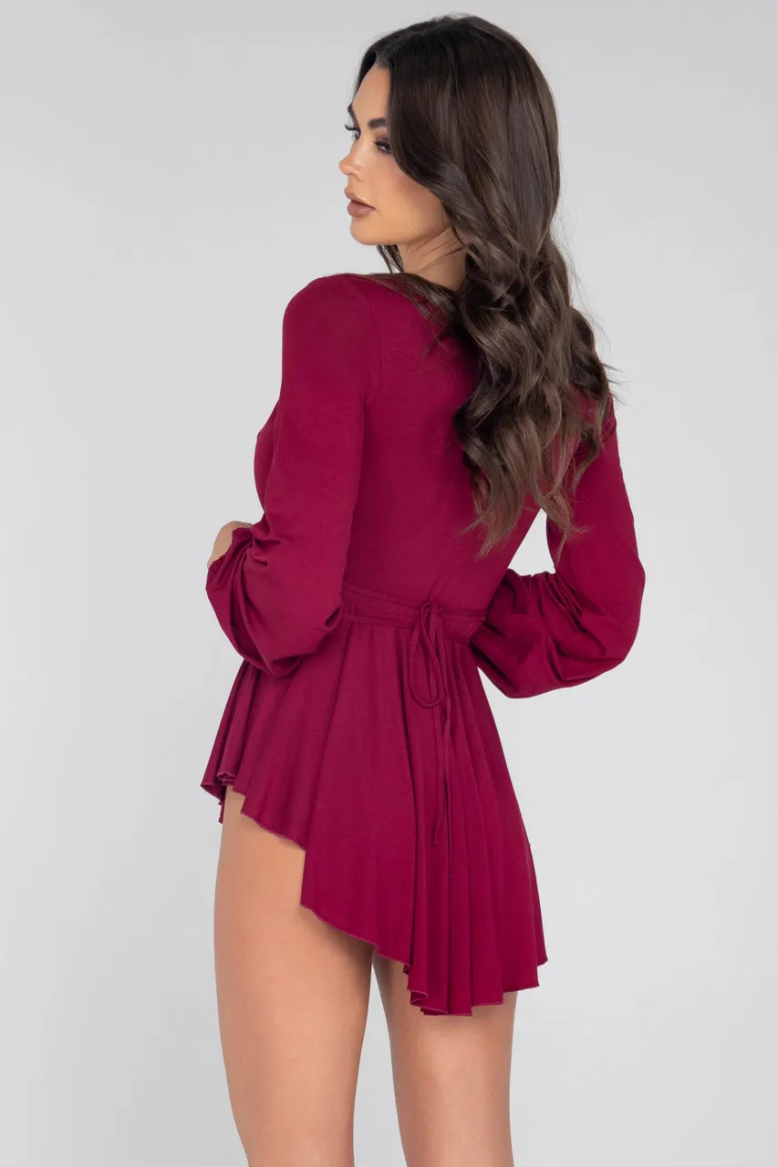 Long Sleeve Skater Dress