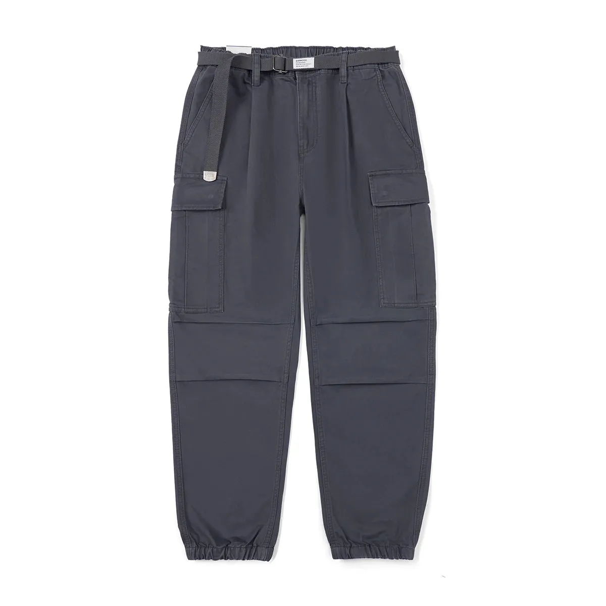 Loose Tapered Cargo Pants Men - 100% Cotton Plus Size Trousers