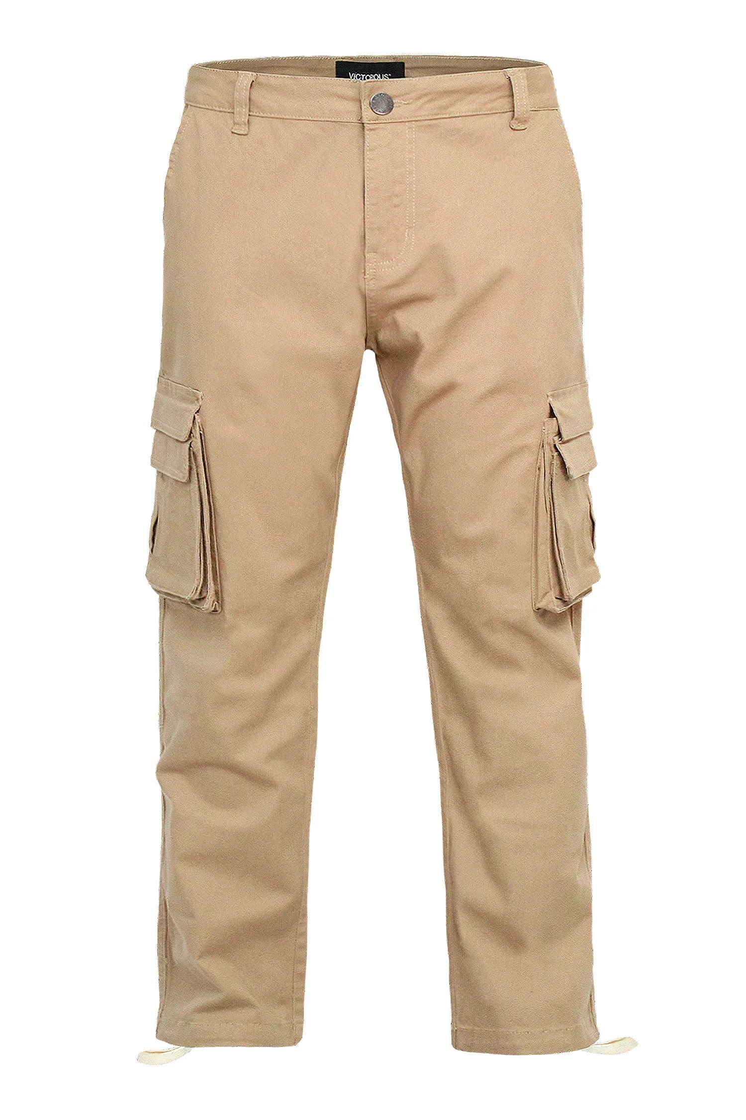 Men's Baggy Relaxed Fit Multiple Pocket Cargo Pants