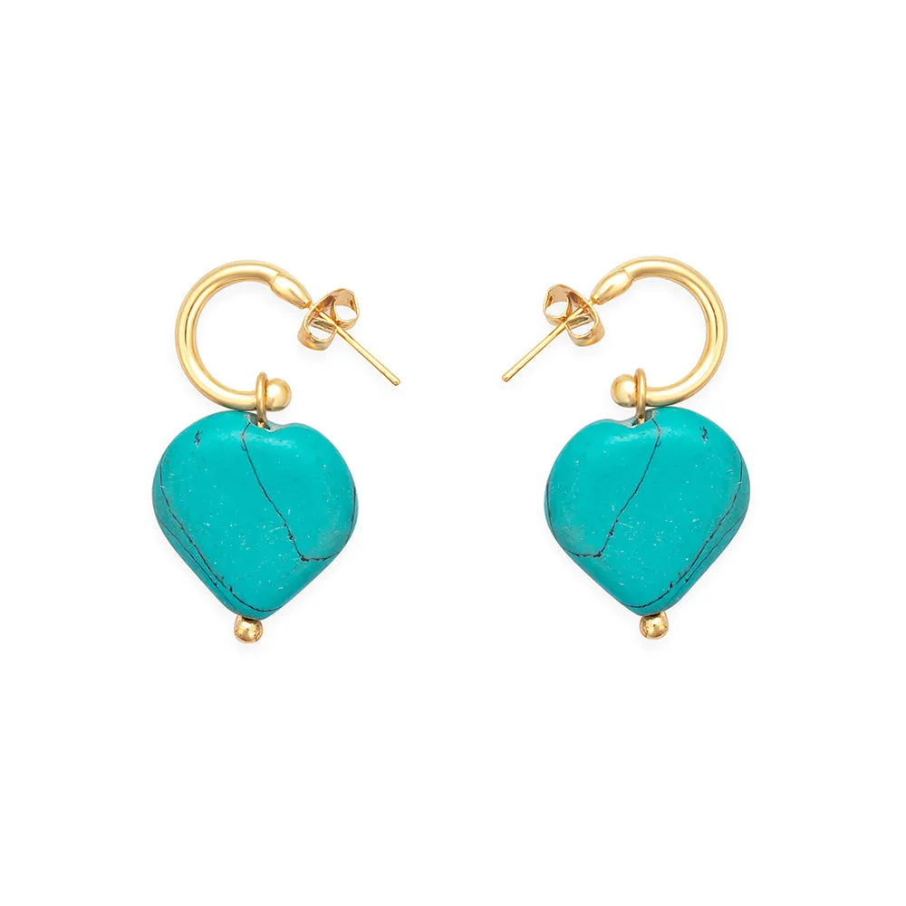 Mi Corazón Azul Earrings