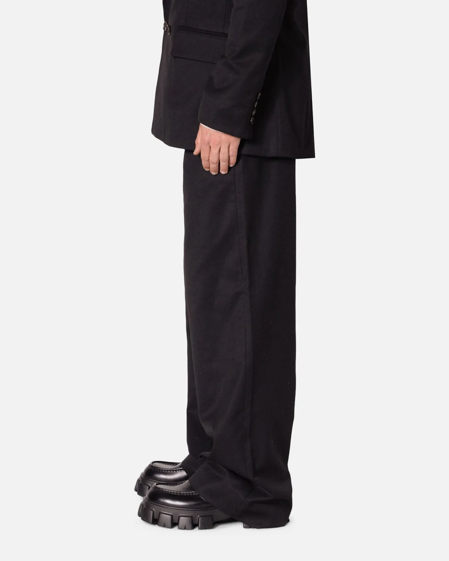 MNML Played Suit Pants Black