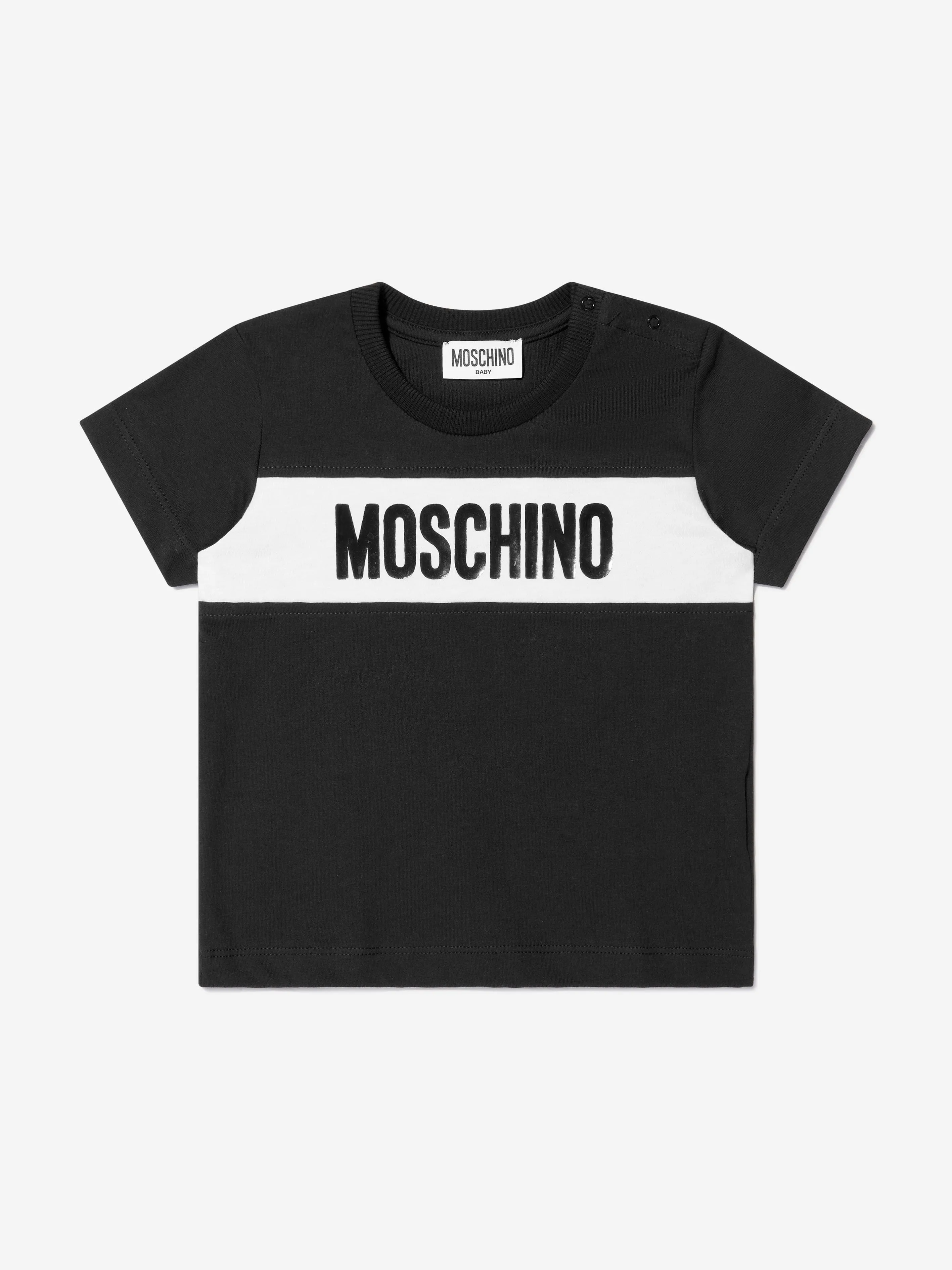 Moschino Baby Boys Cotton Logo T-Shirt