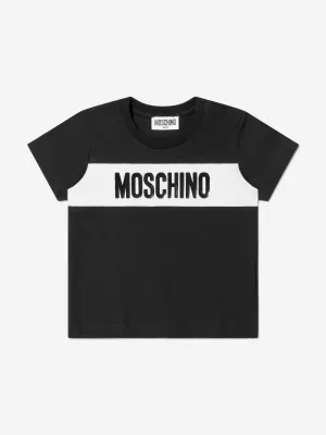 Moschino Baby Boys Cotton Logo T-Shirt