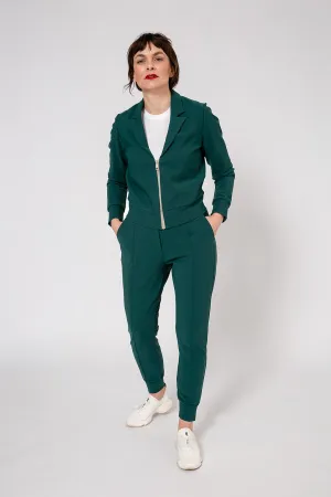 Move Trousers Sporty Relaxed Fit Green