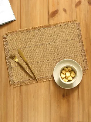 Nalikeram - Set Of 2 Placemats (Beige)