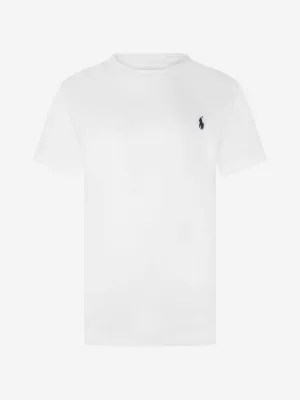 Ralph Lauren Boys White Jersey Top