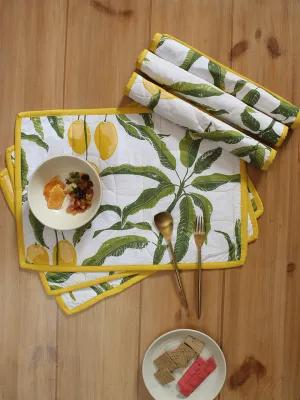 Rasaal - Set Of 6 Placemats (Yellow)