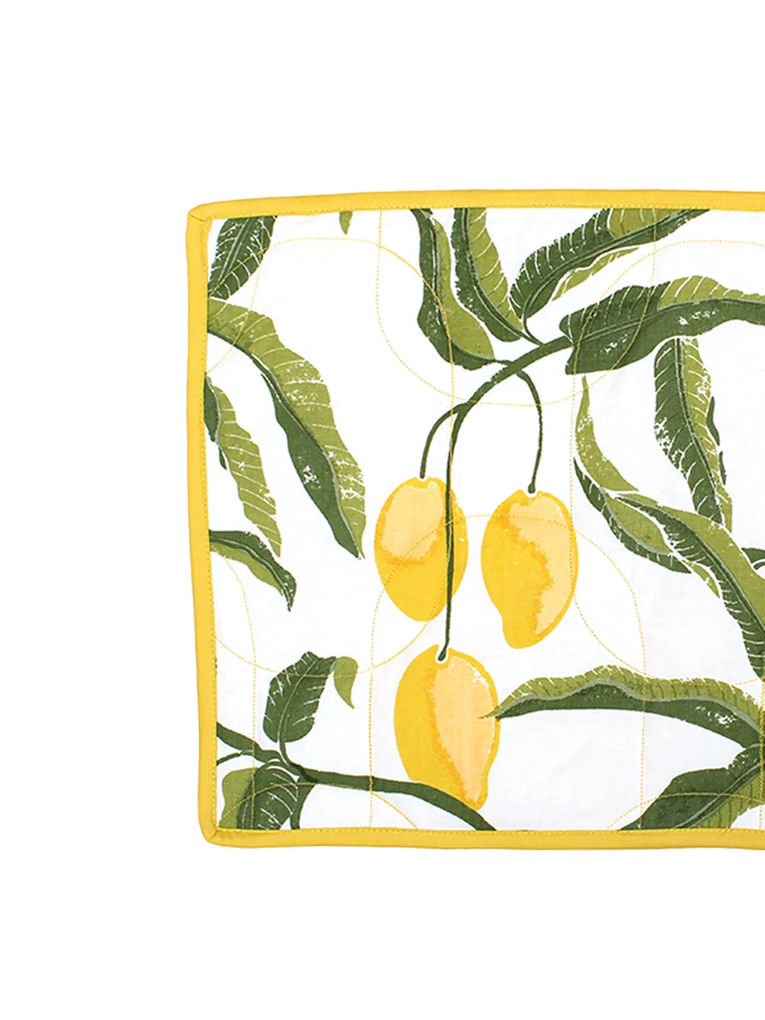 Rasaal - Set Of 6 Placemats (Yellow)