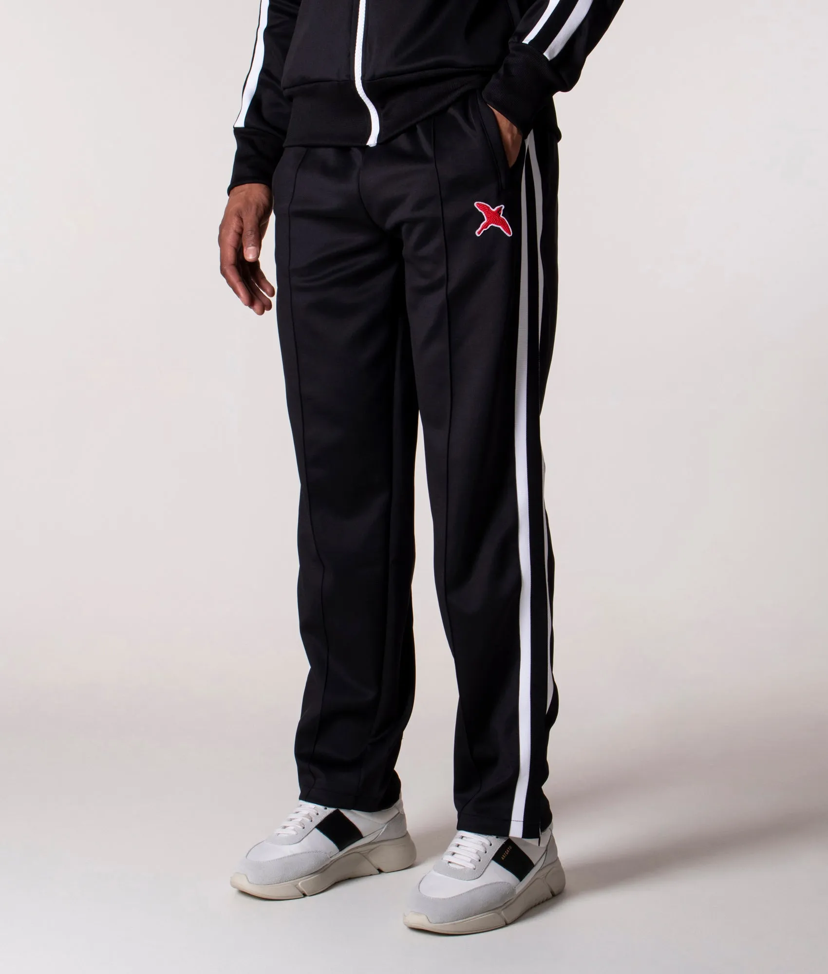 Relaxed Fit Rouge Bee Bird Track Pants