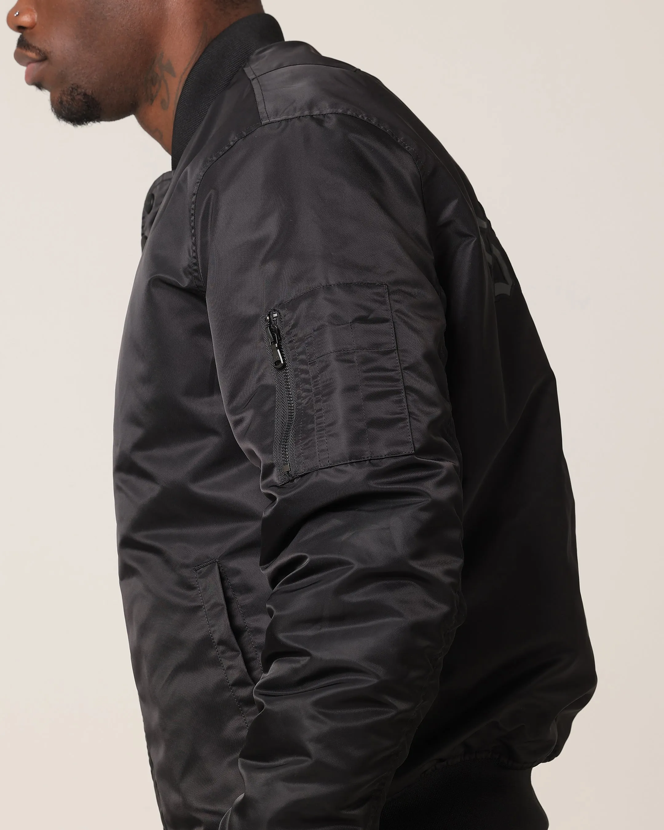 Saint Morta Cambronne V2 Bomber Jacket Black/Black