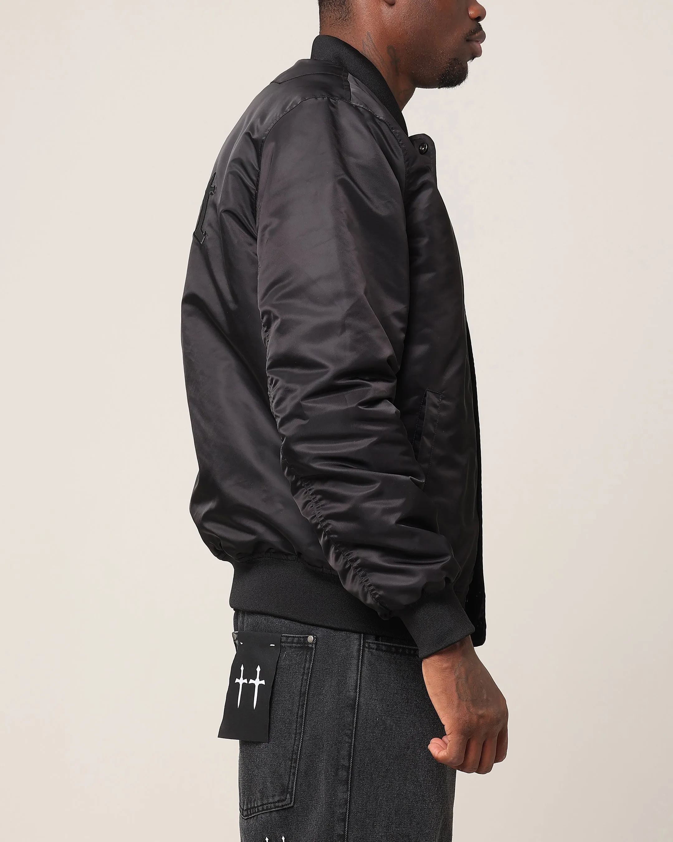 Saint Morta Cambronne V2 Bomber Jacket Black/Black