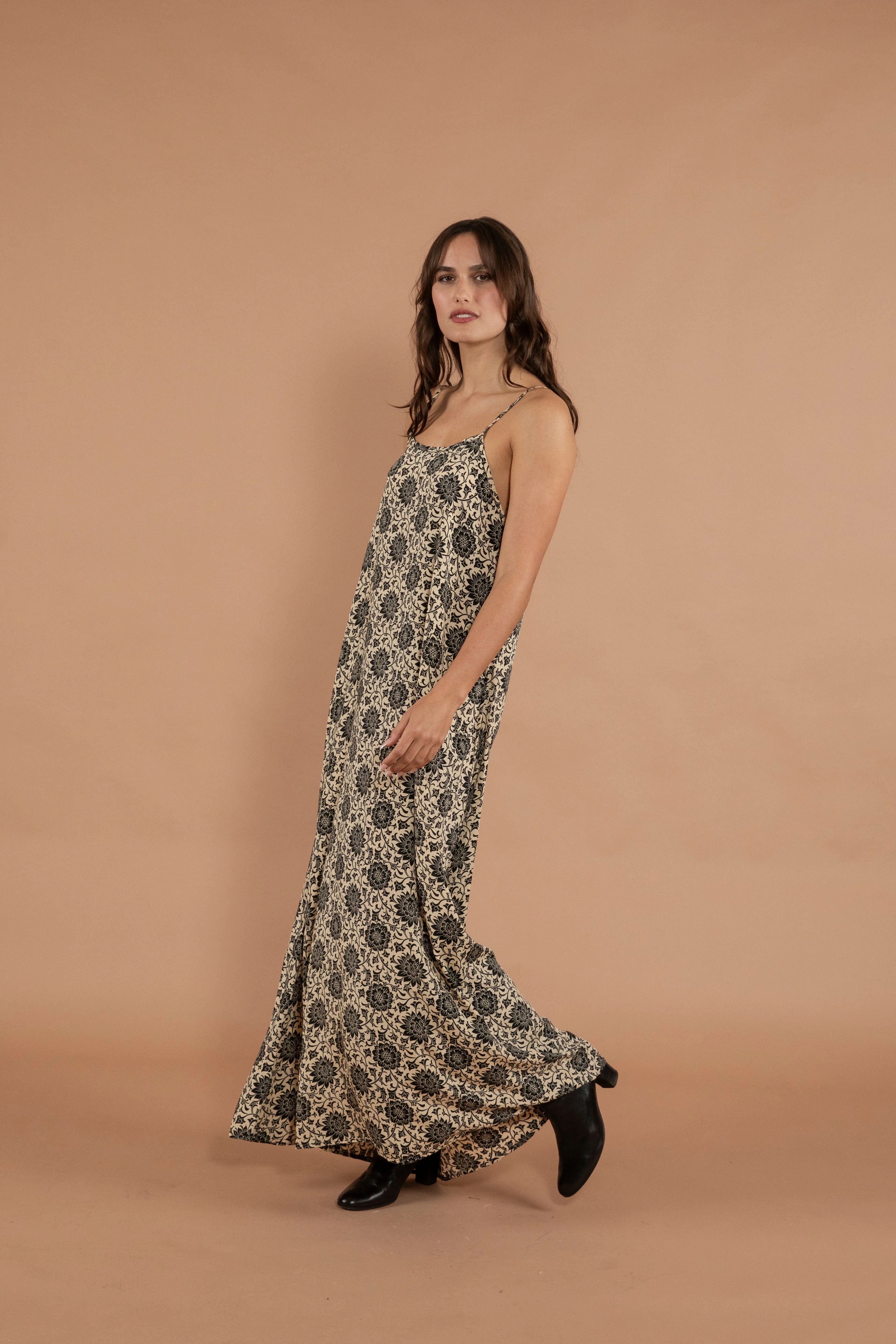 Satya Maxi Spaghetti Strap Dress