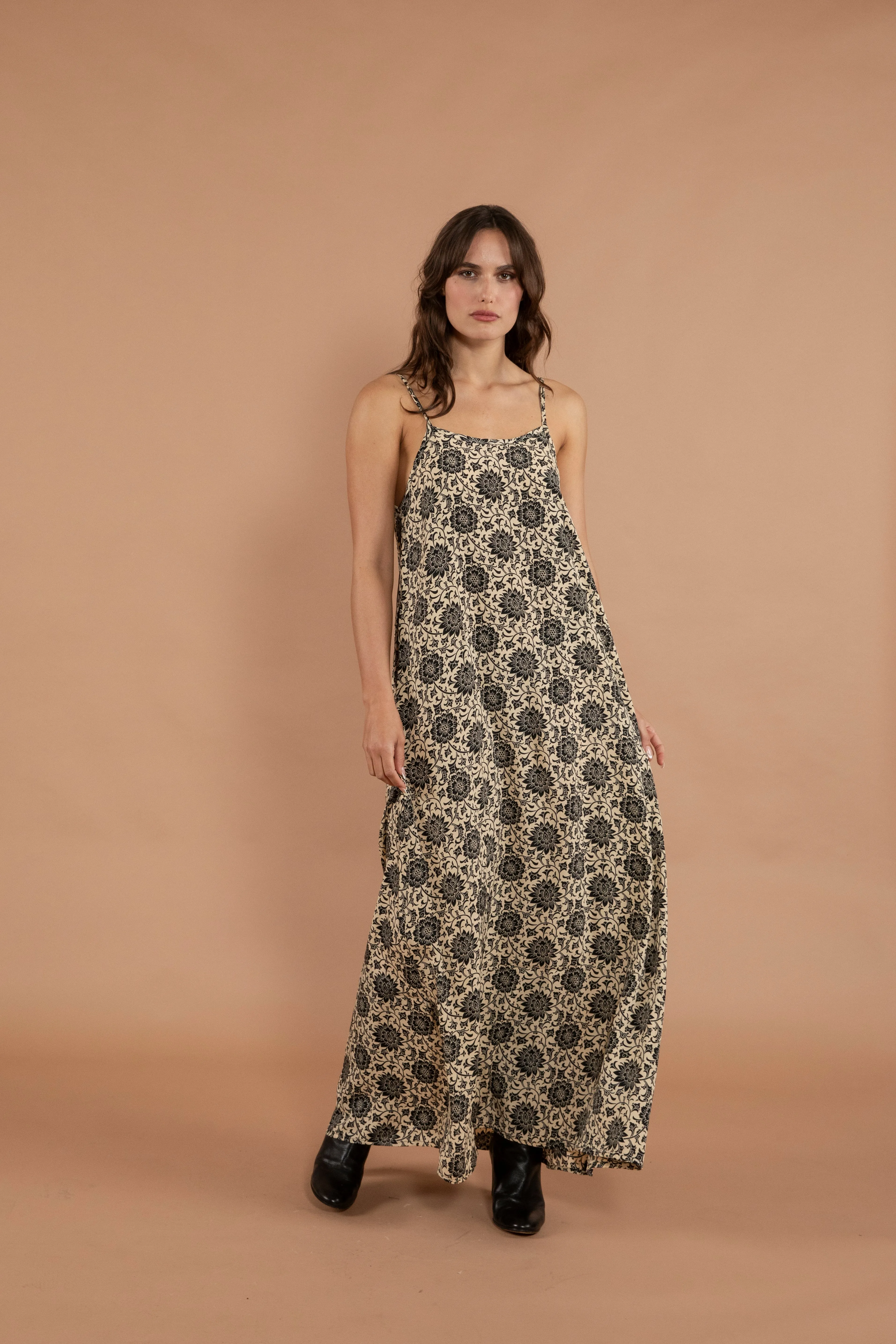 Satya Maxi Spaghetti Strap Dress