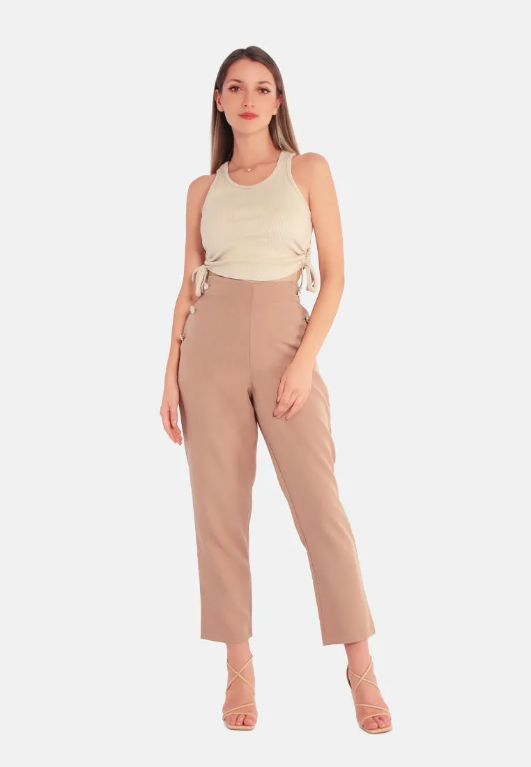 Semi Casual Straight Pants