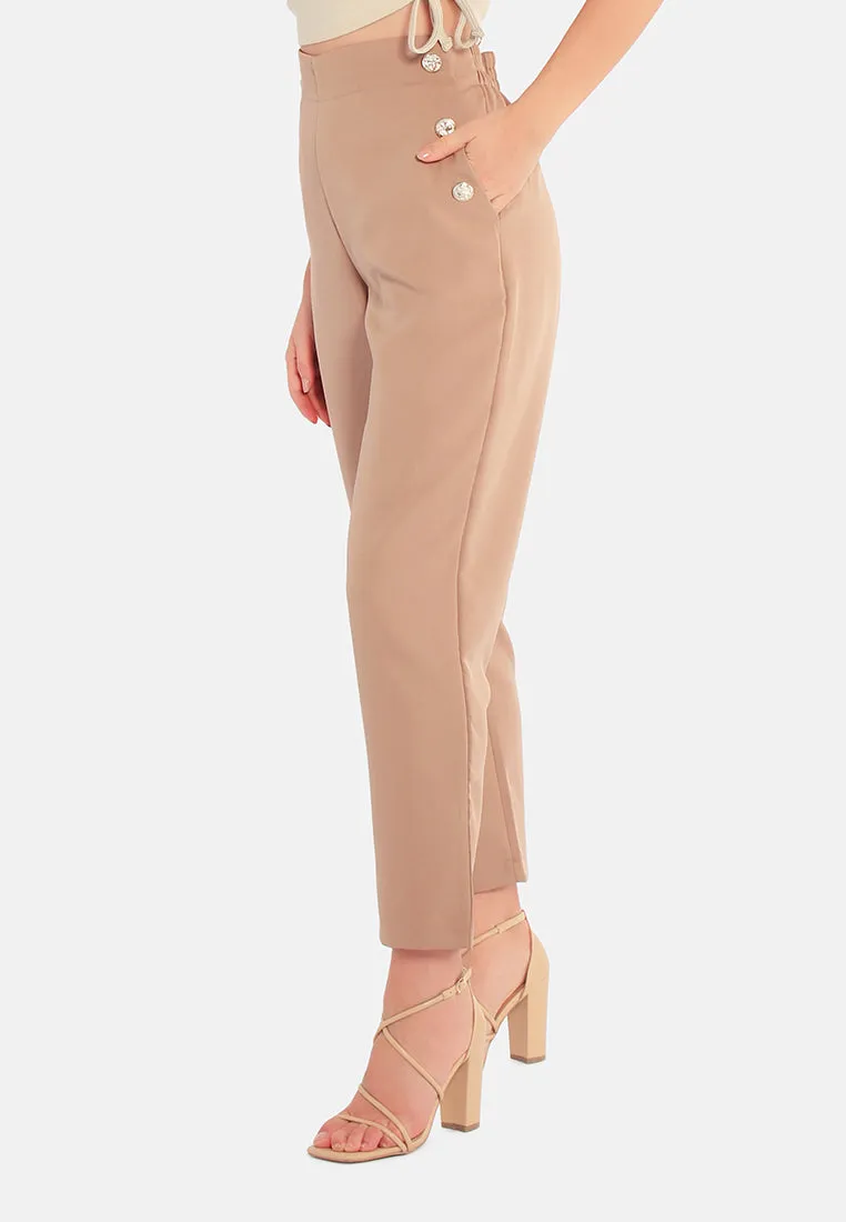 Semi Casual Straight Pants