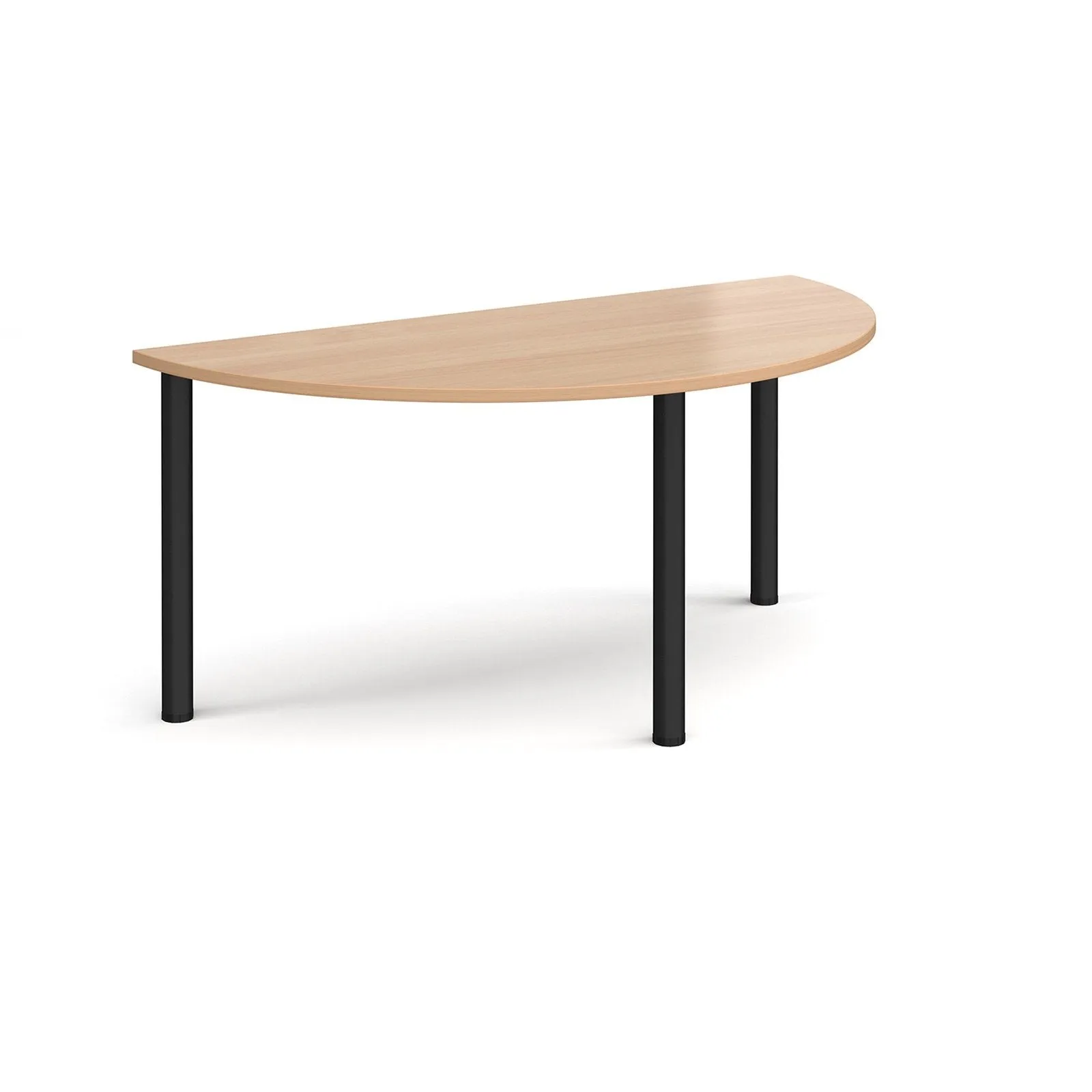 Semi circular leg meeting table