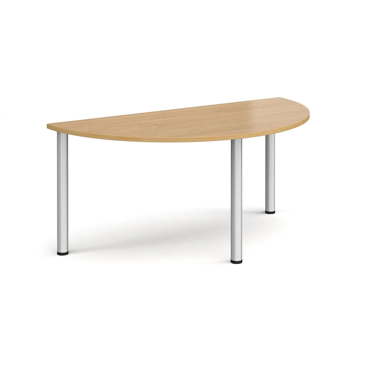 Semi circular leg meeting table