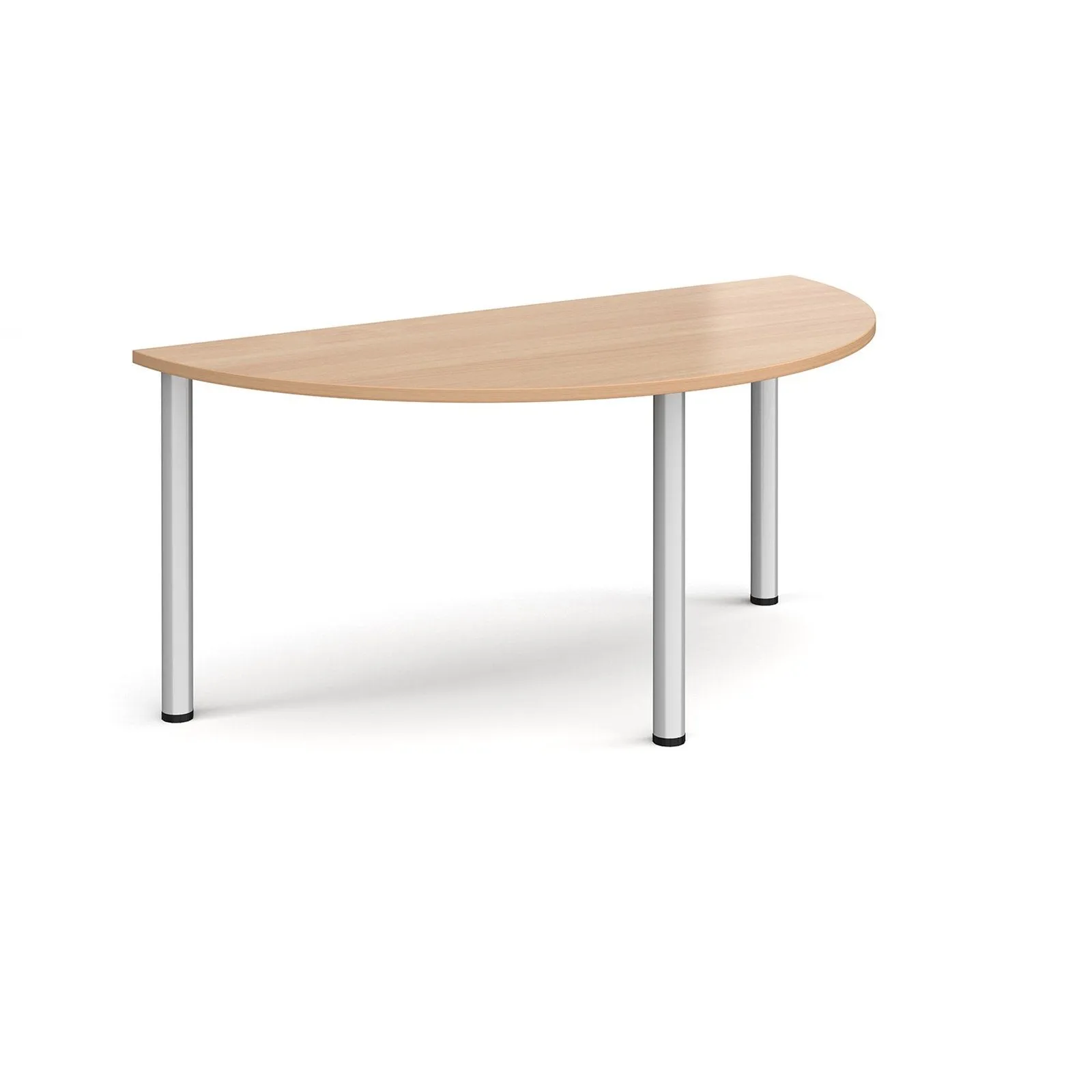 Semi circular leg meeting table