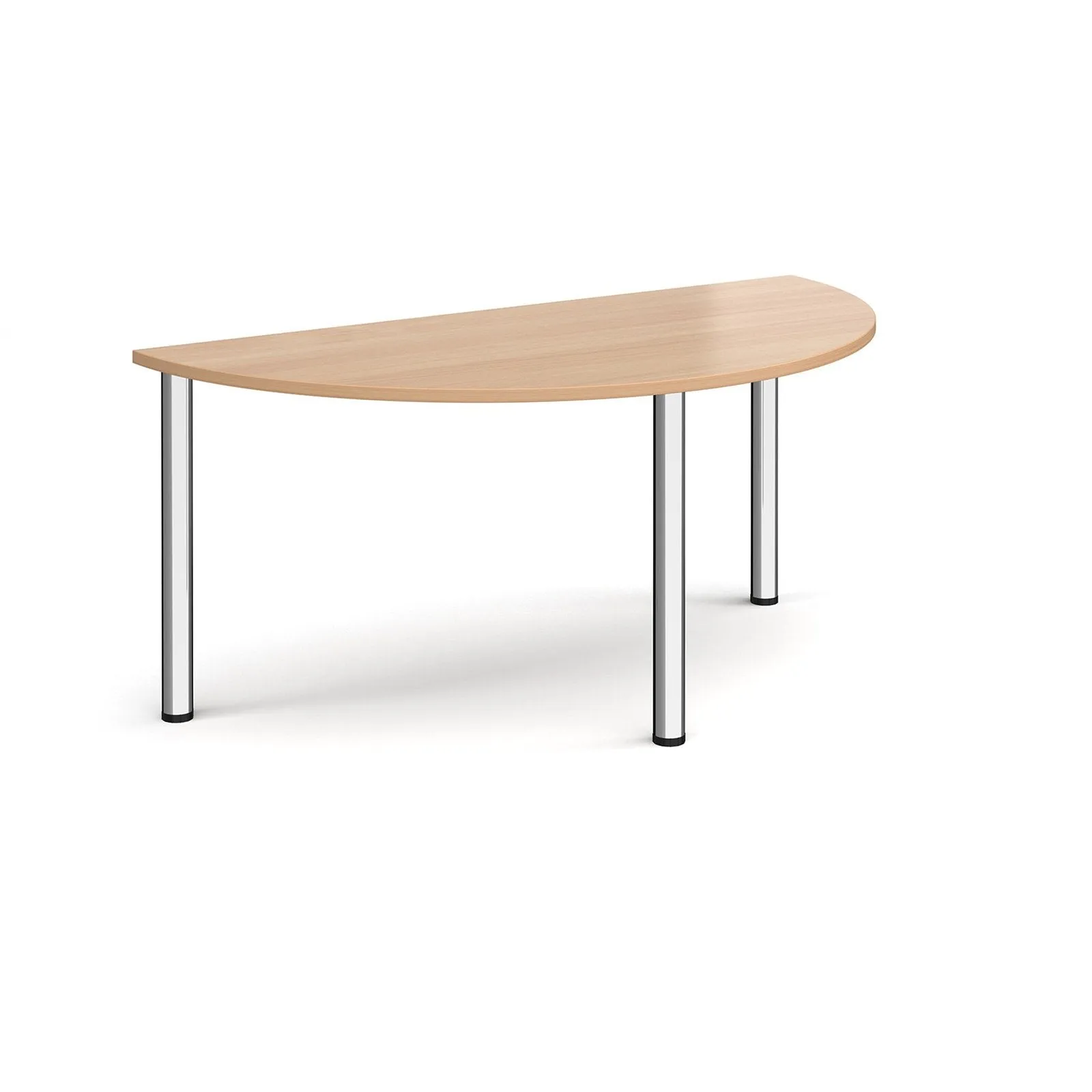 Semi circular leg meeting table