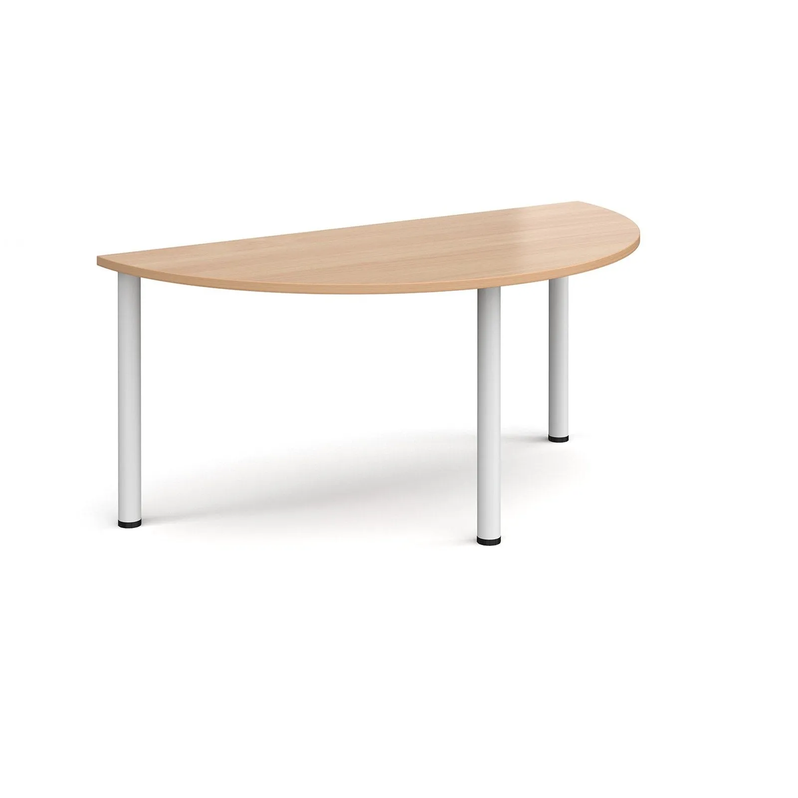 Semi circular leg meeting table