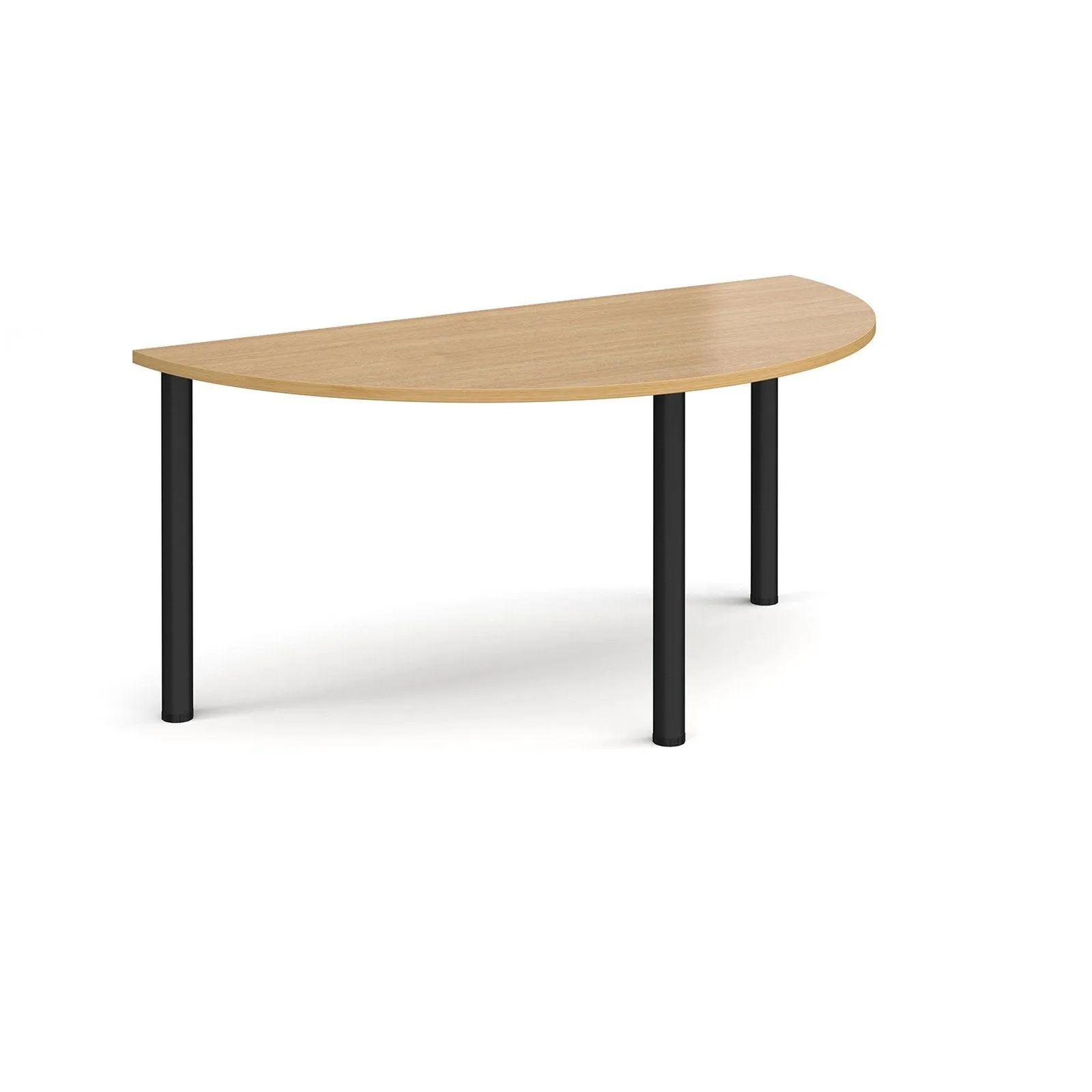 Semi circular leg meeting table