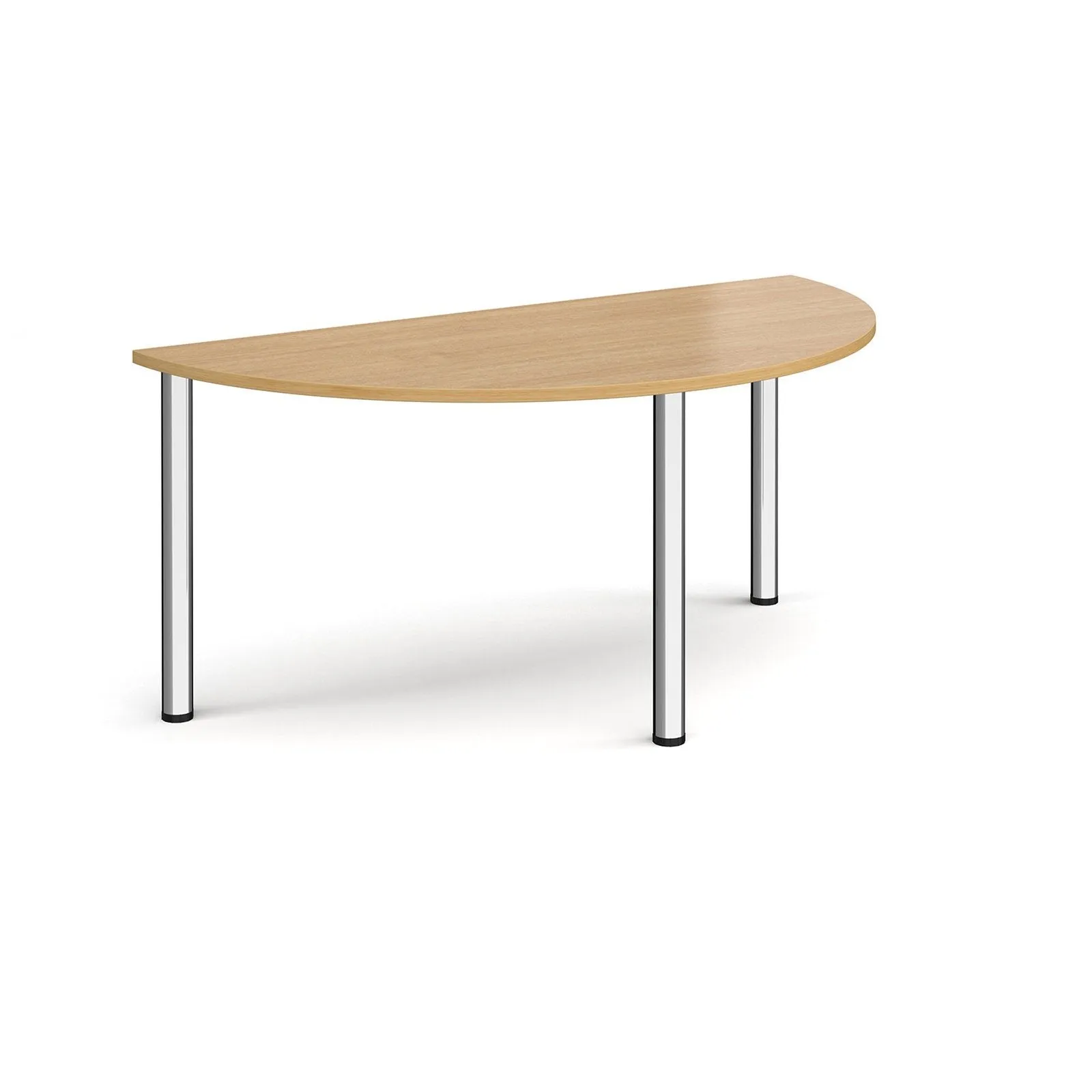 Semi circular leg meeting table