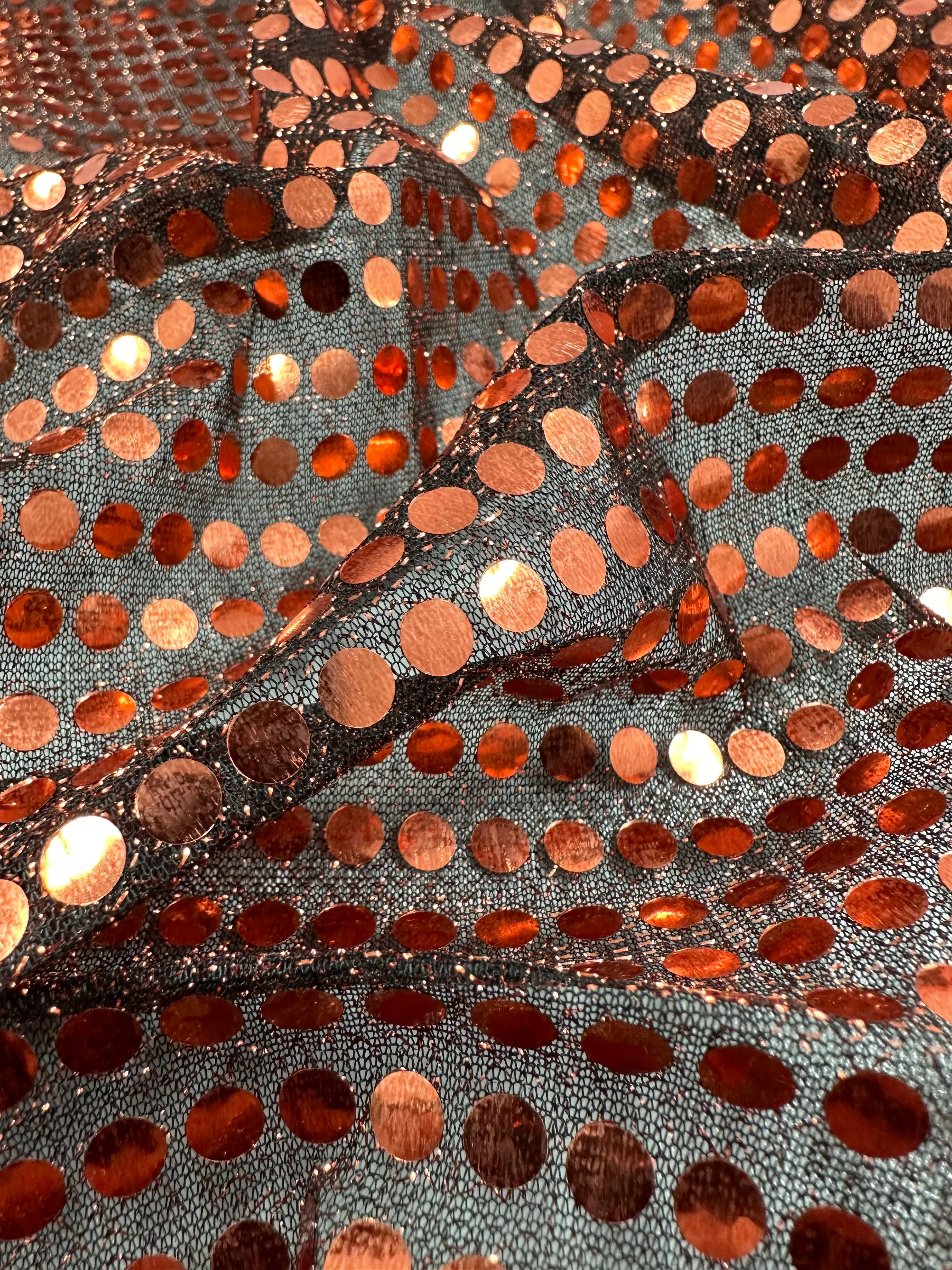 Sequin - Pumpkin - 112cm