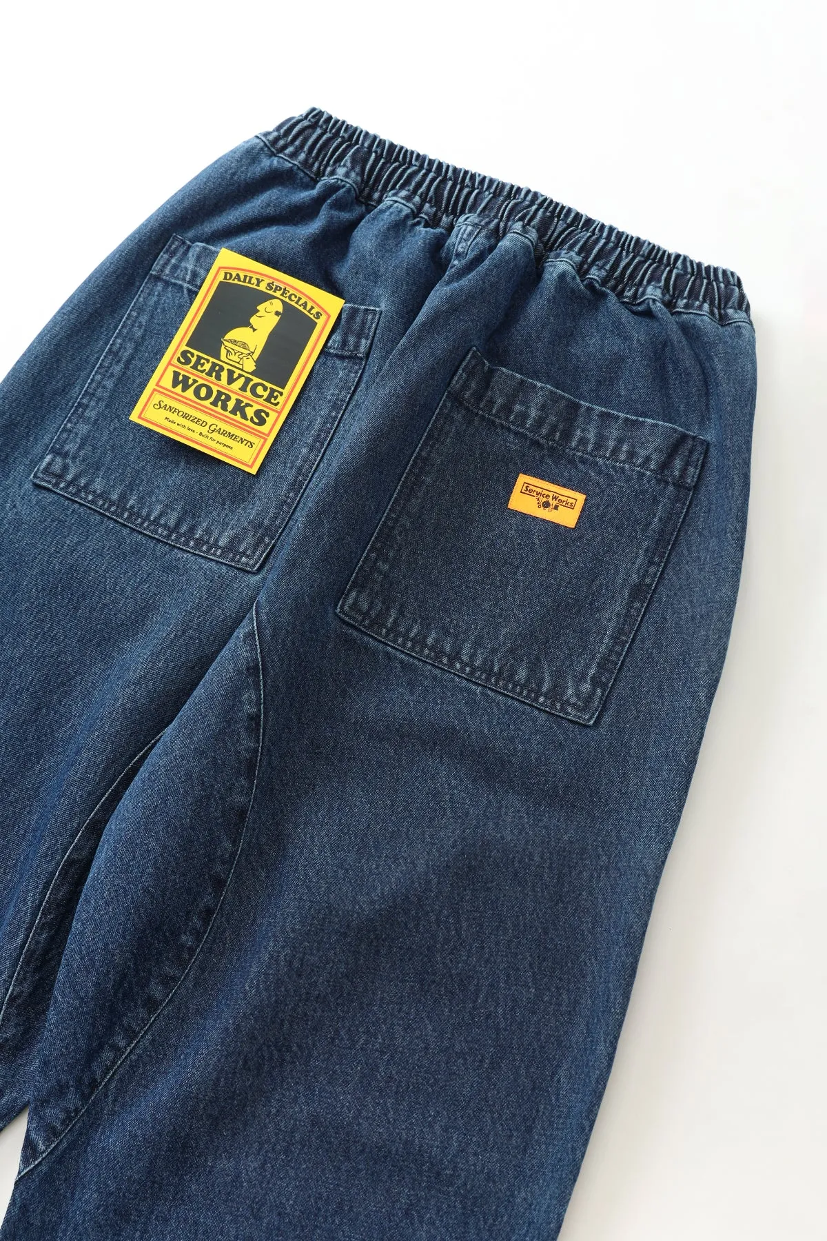 Service Works Indigo Denim Chef Pants